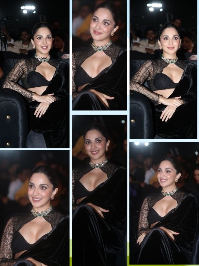 Kiara Advani’s Velvet Noir Elegance