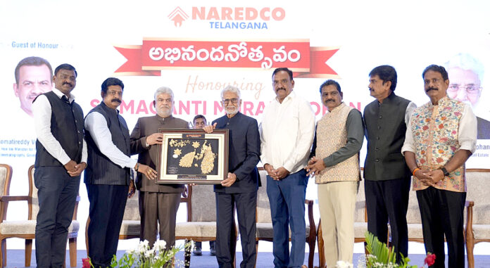 Padma Shri Murali Mohan Felicitated by NAREDCO