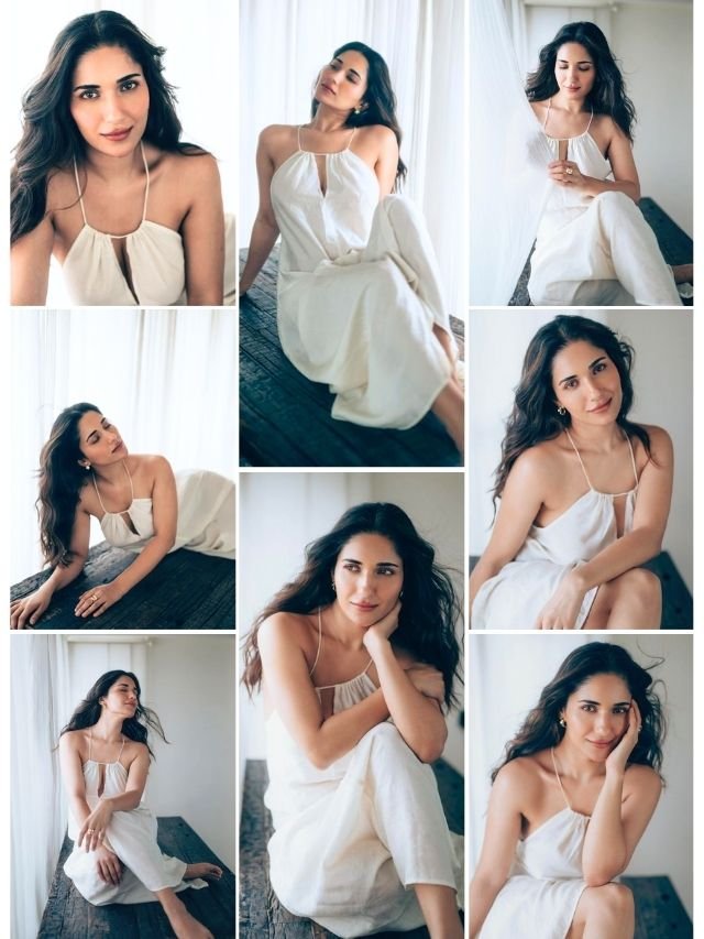 Ruhani Sharma Looks Ethereal in Elegant White Outfit