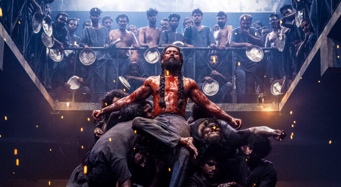 The Paradise Teaser Nani Unleashes a Fiery Revolution