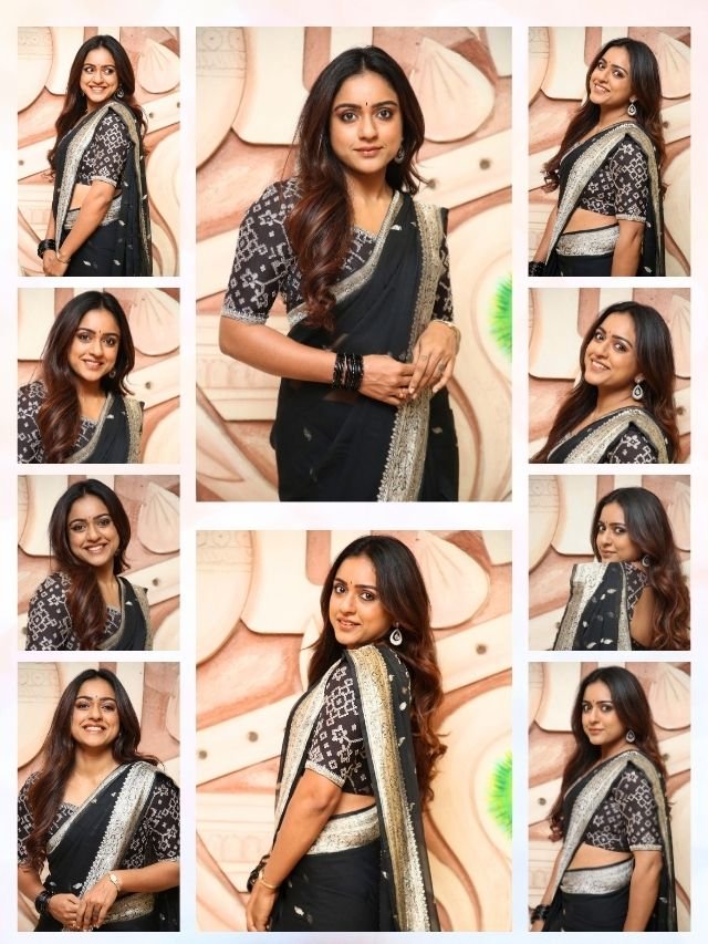 Vithika Sheru Dazzles in Classic Black Saree