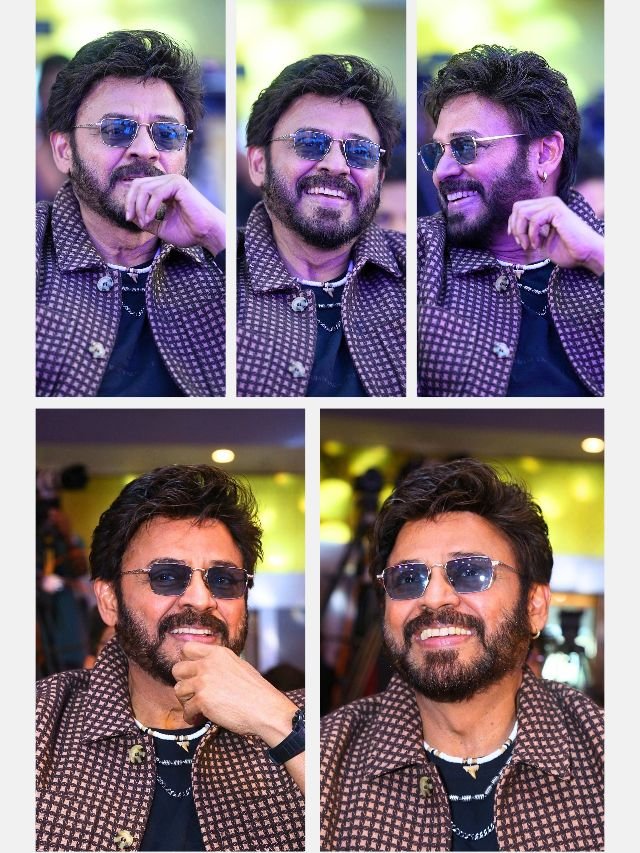 Venkatesh  Proves Why Charisma Never Goes Out of Style