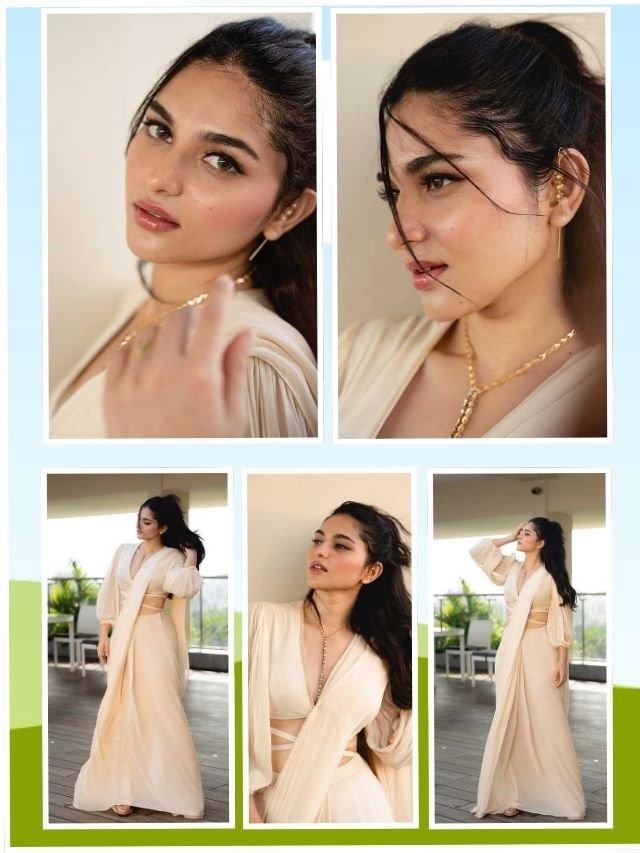 Kayadu Lohar Stuns in Ivory Elegance