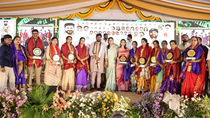 Naveen Yadav Hosts Mass Seemantham for 2,000 Women