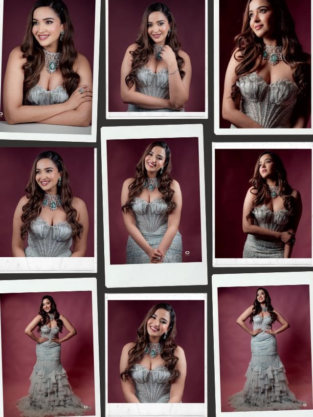 Pujita Ponnada Dazzles in Ice-Blue Mermaid Gown