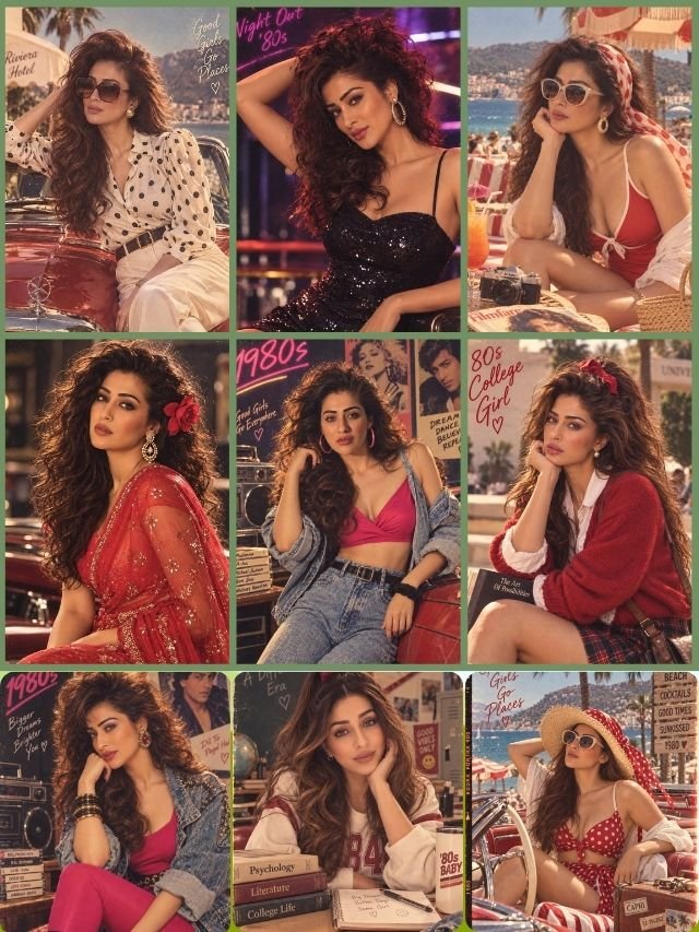 Raai Laxmi’s 80s Retro Glamour Steals the Spotlight