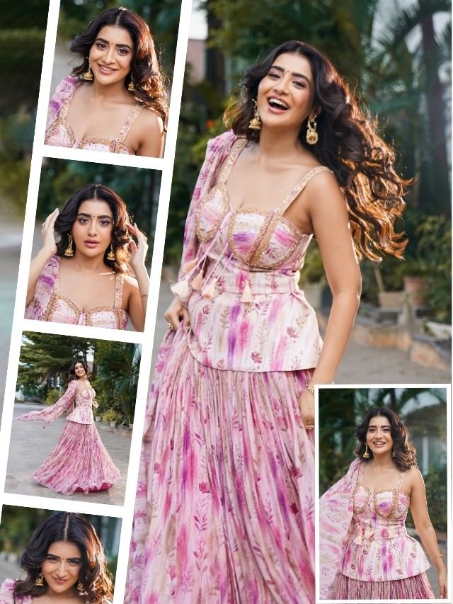 Rashi Singh turns heads in a playful, printed pastel ensemble.