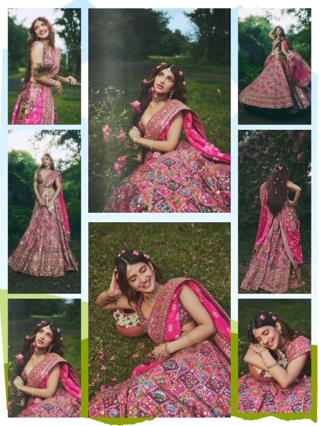 Sreeleela Mesmerizes in a Dreamy Pink Ethnic Ensemble