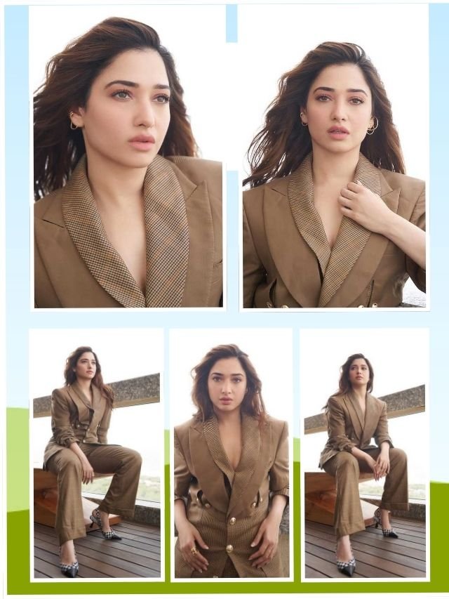 Tamannaah Bhatia Serves Major Boss-Babe Vibes in Chic Power Suit