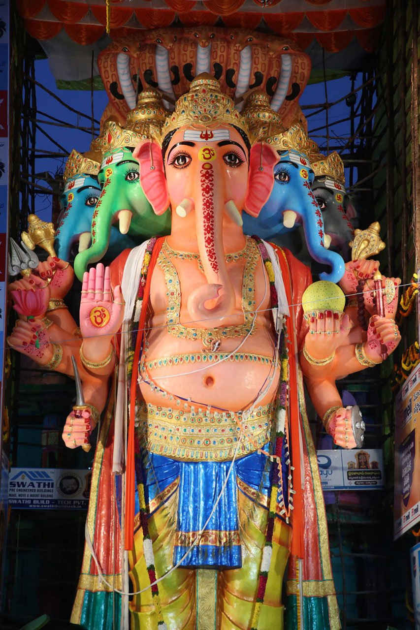 69-Ft Khairatabad Ganesh Steals the Spotlight