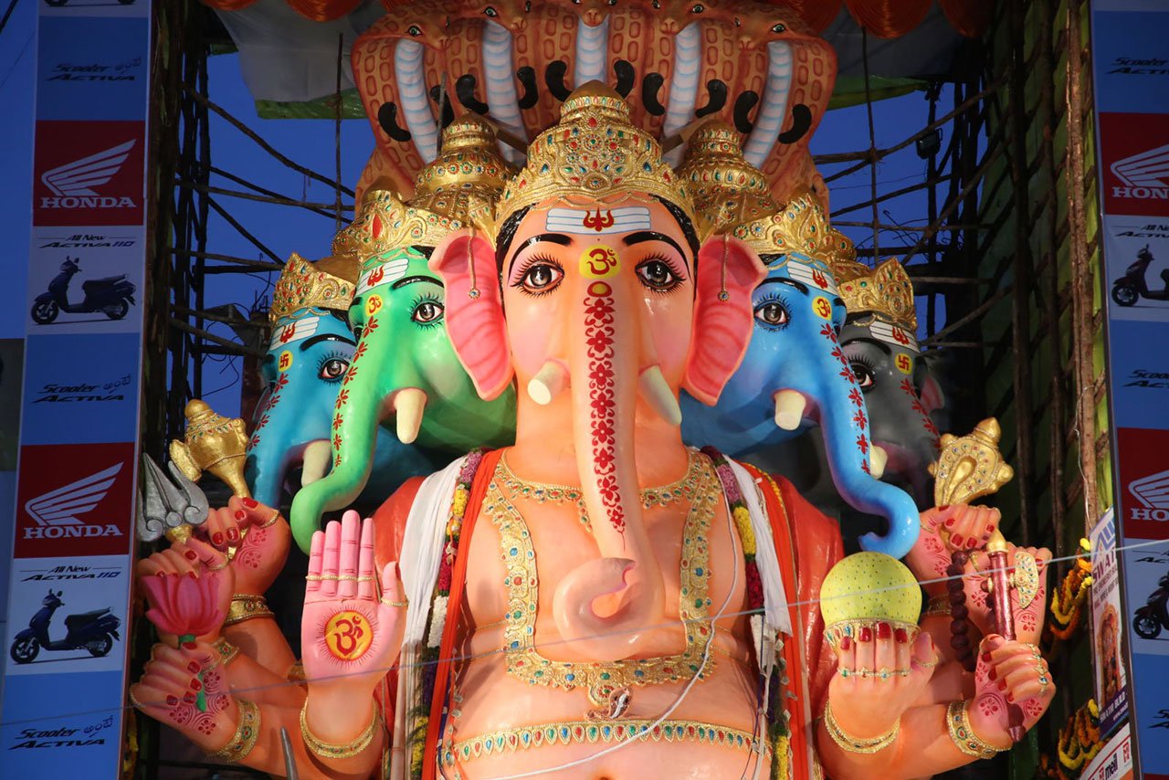 69-Ft Khairatabad Ganesh Steals the Spotlight