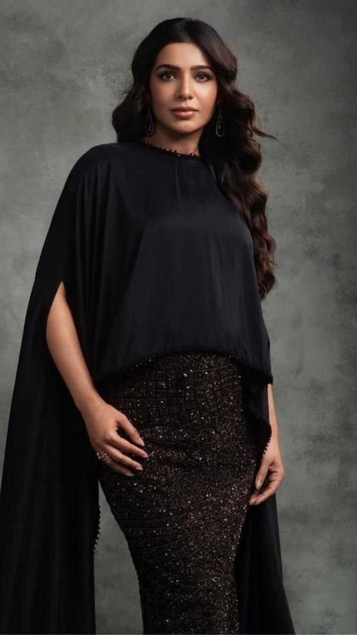 Samantha Ruth Prabhu’s Elegant Draped Look Sparks Social Media Chatter
