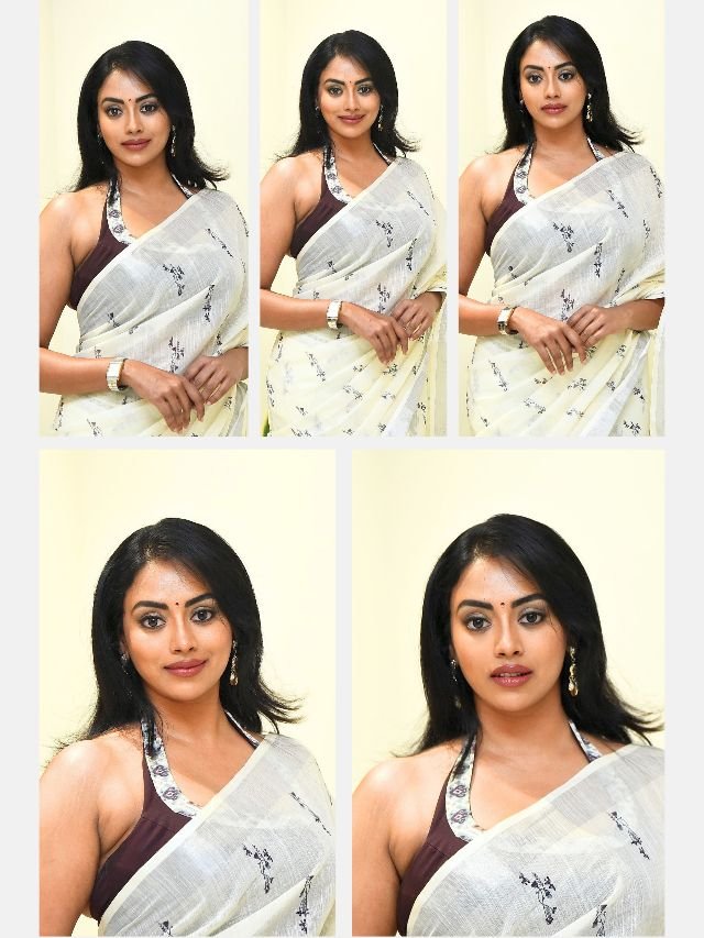 Kamakshi Bhaskarla Exudes Grace in Modern Saree Drapes