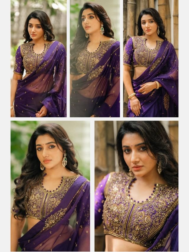 Mirnaa Menon’s Regal Purple Charm