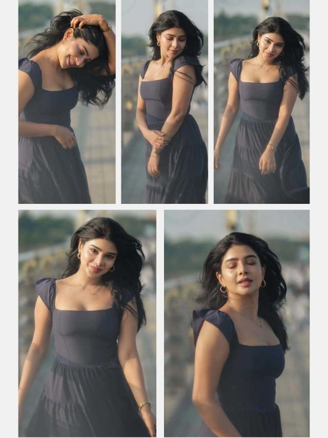 Pavithra Lakshmi Looks Mesmerizing in Breezy Blue