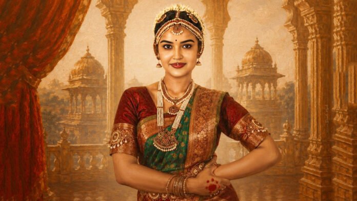 Poojitha Ponnada as Narthaki Birthday Special Poster Unveiled