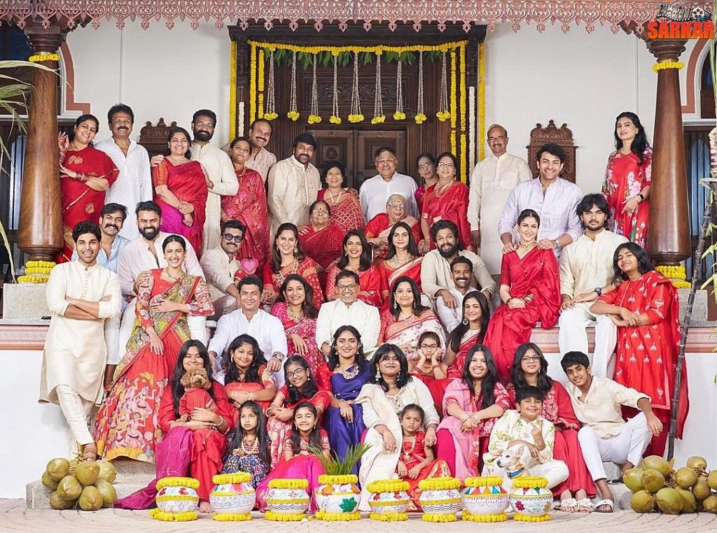 Mega family celebrates Sankranti